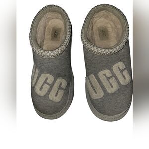 UGG Charcoal and Cream Slip-Ons SZ 5